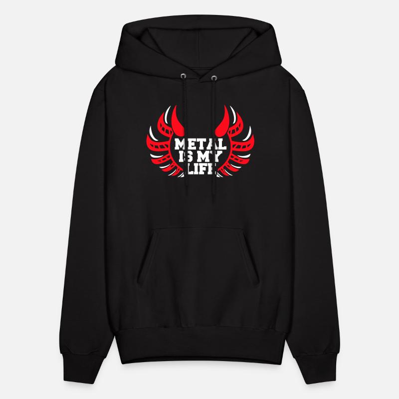 Heavy Metal Is My Life Hard Rock Music Text Quote