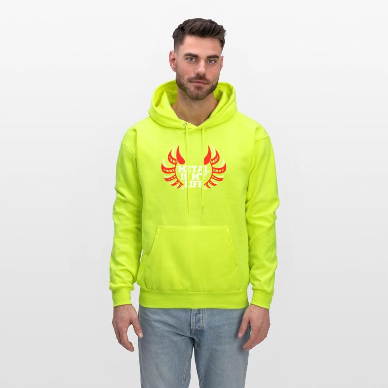 Heavy Metal Is My Life Hard Rock Music Text Quote