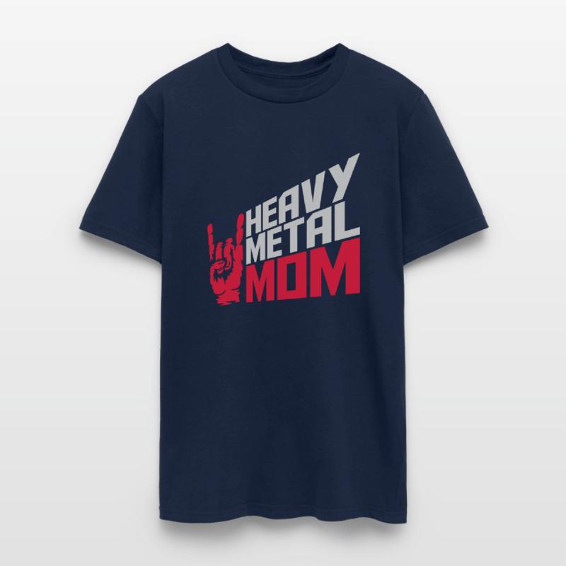 Heavy metal mom logo