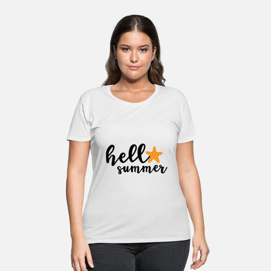 Hello summer vacation beach star Hawaii aloha