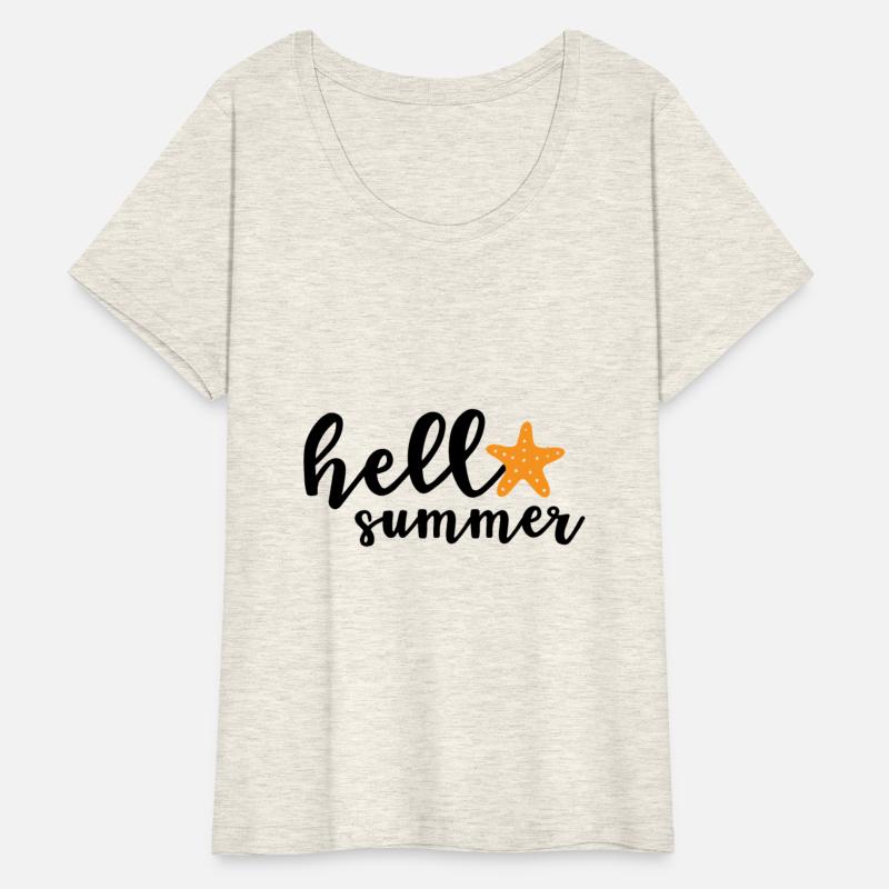 Hello summer vacation beach star Hawaii aloha