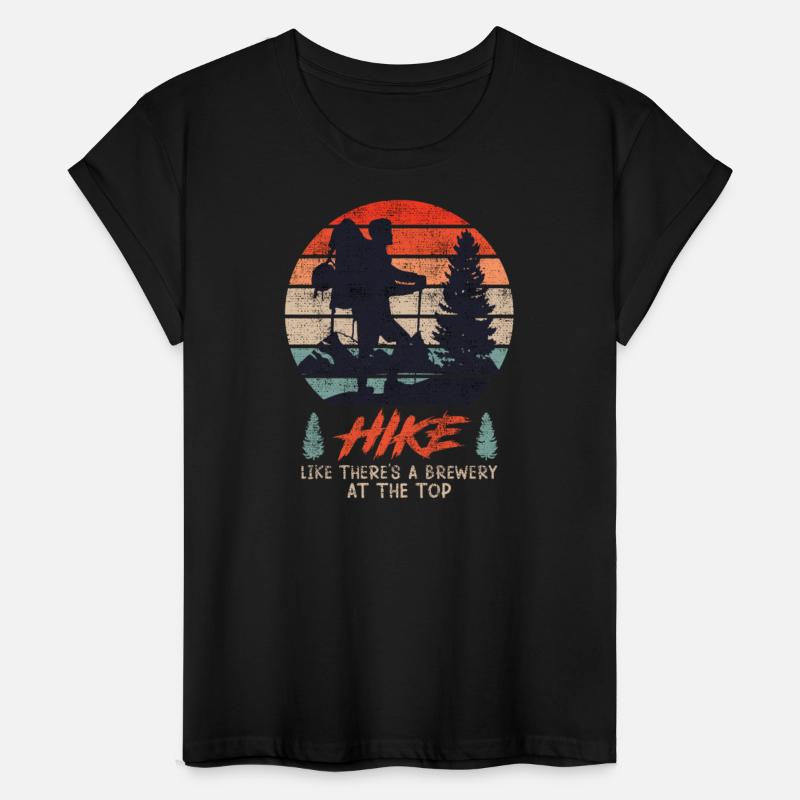 Hiking funny Beer fan Climber Mountain love