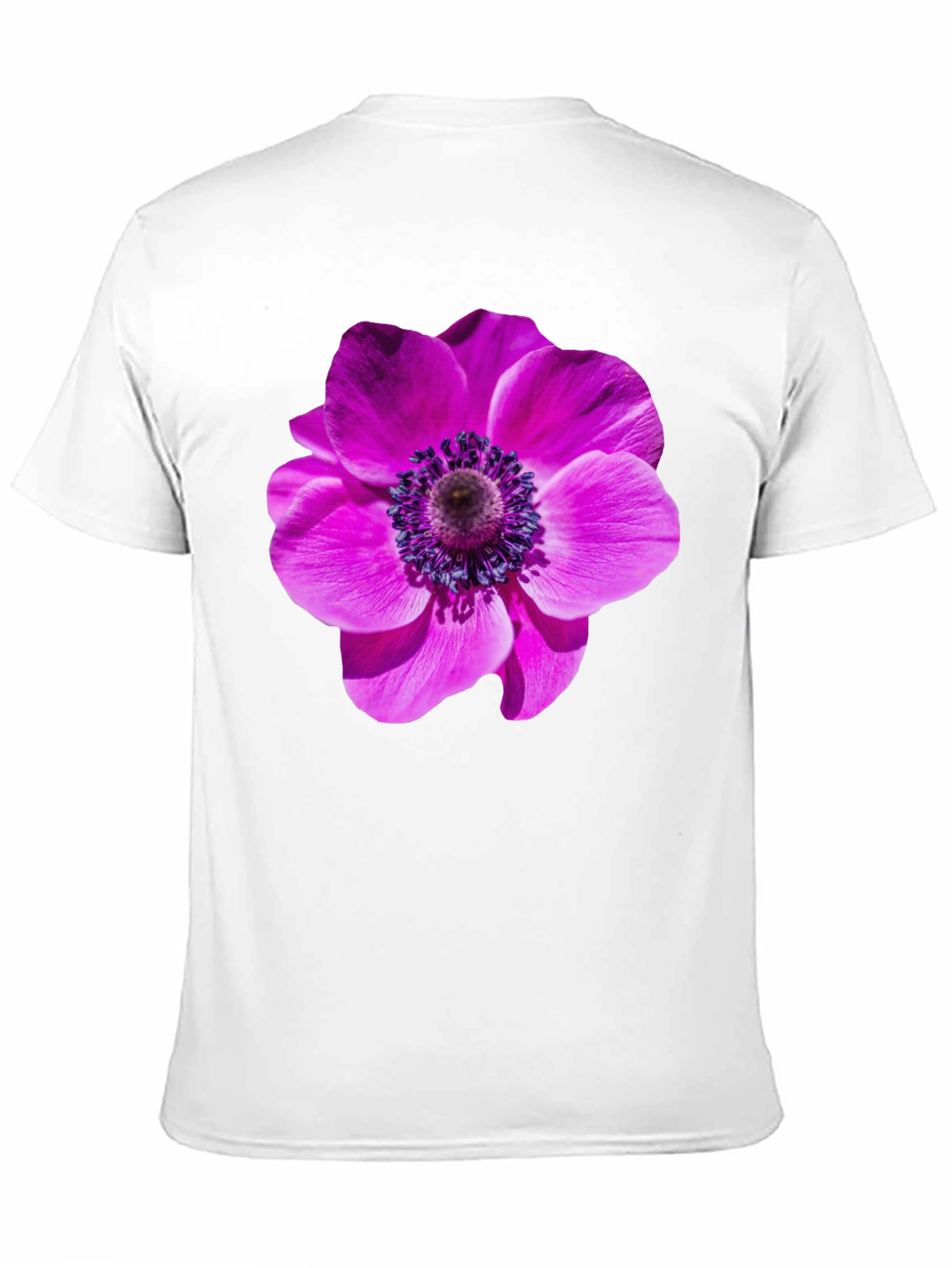 Floral Print T-Shirt: Bold Blossom Design