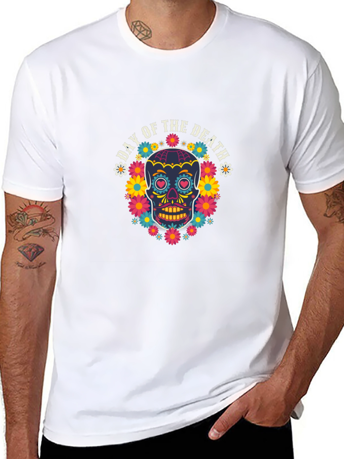Day of the Dead Sugar Skull T-Shirt