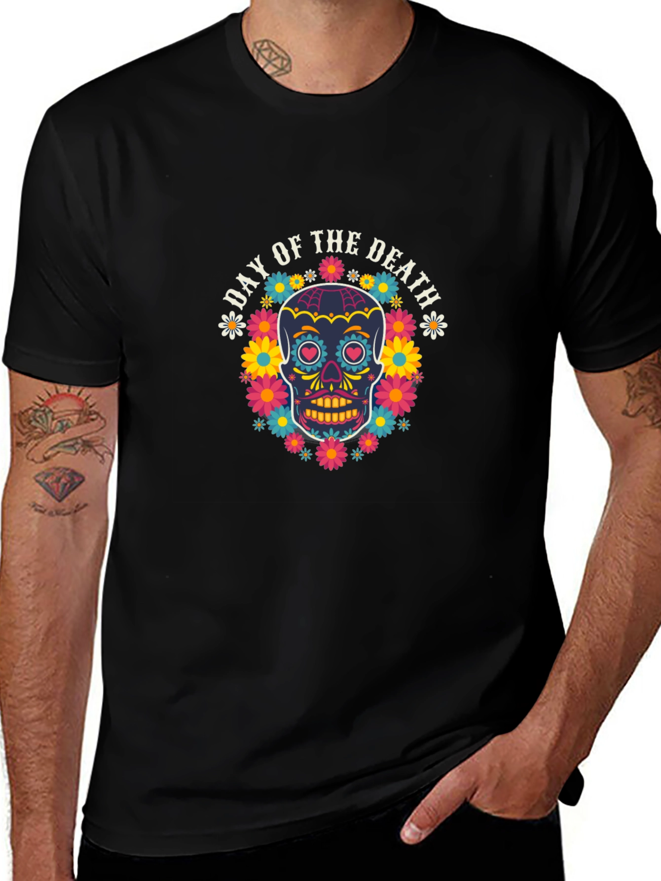 Day of the Dead Sugar Skull T-Shirt