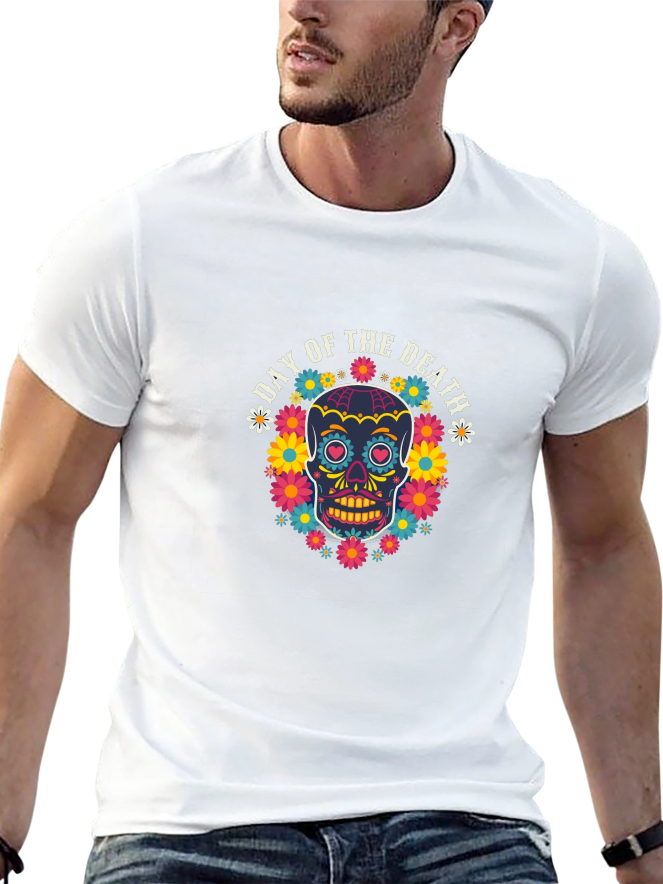 Day of the Dead Sugar Skull T-Shirt