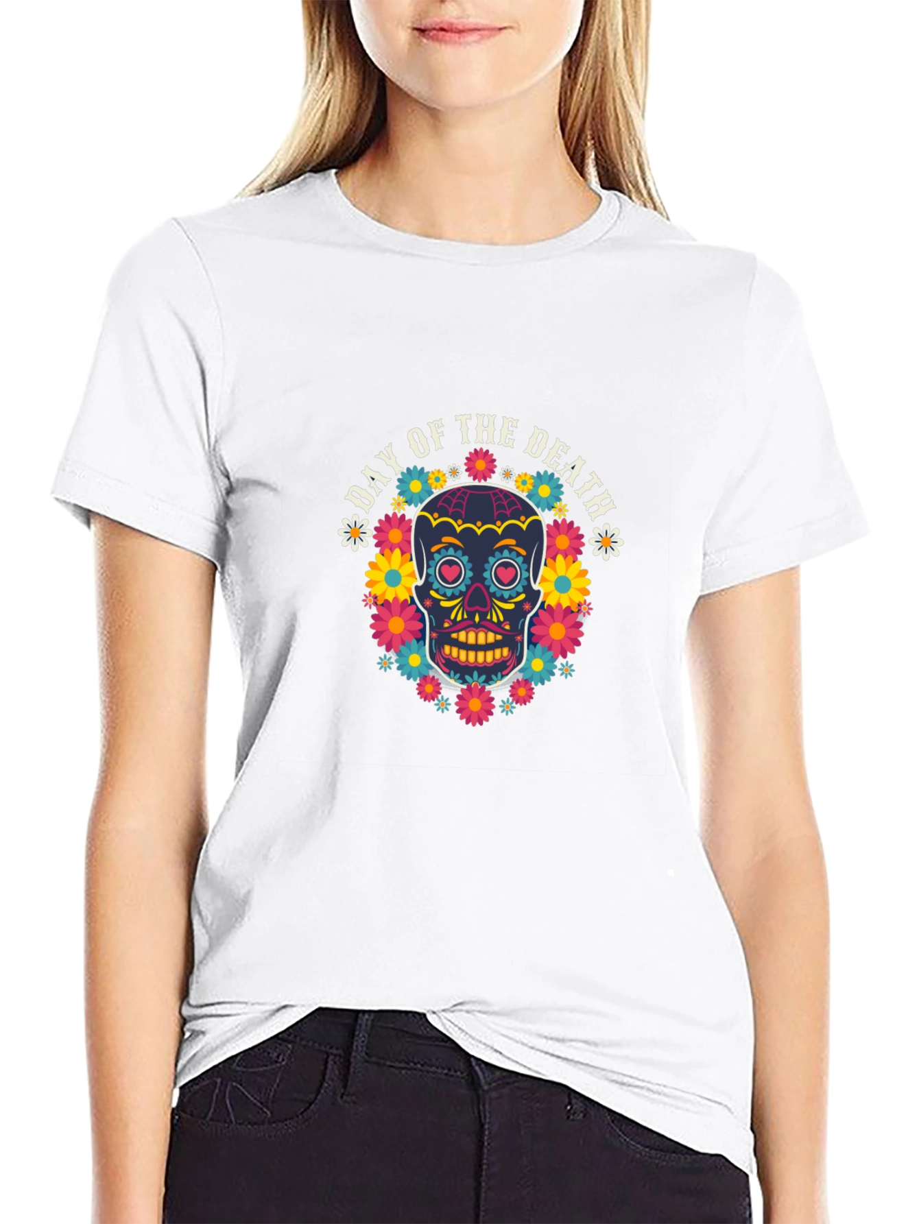 Day of the Dead Sugar Skull T-Shirt