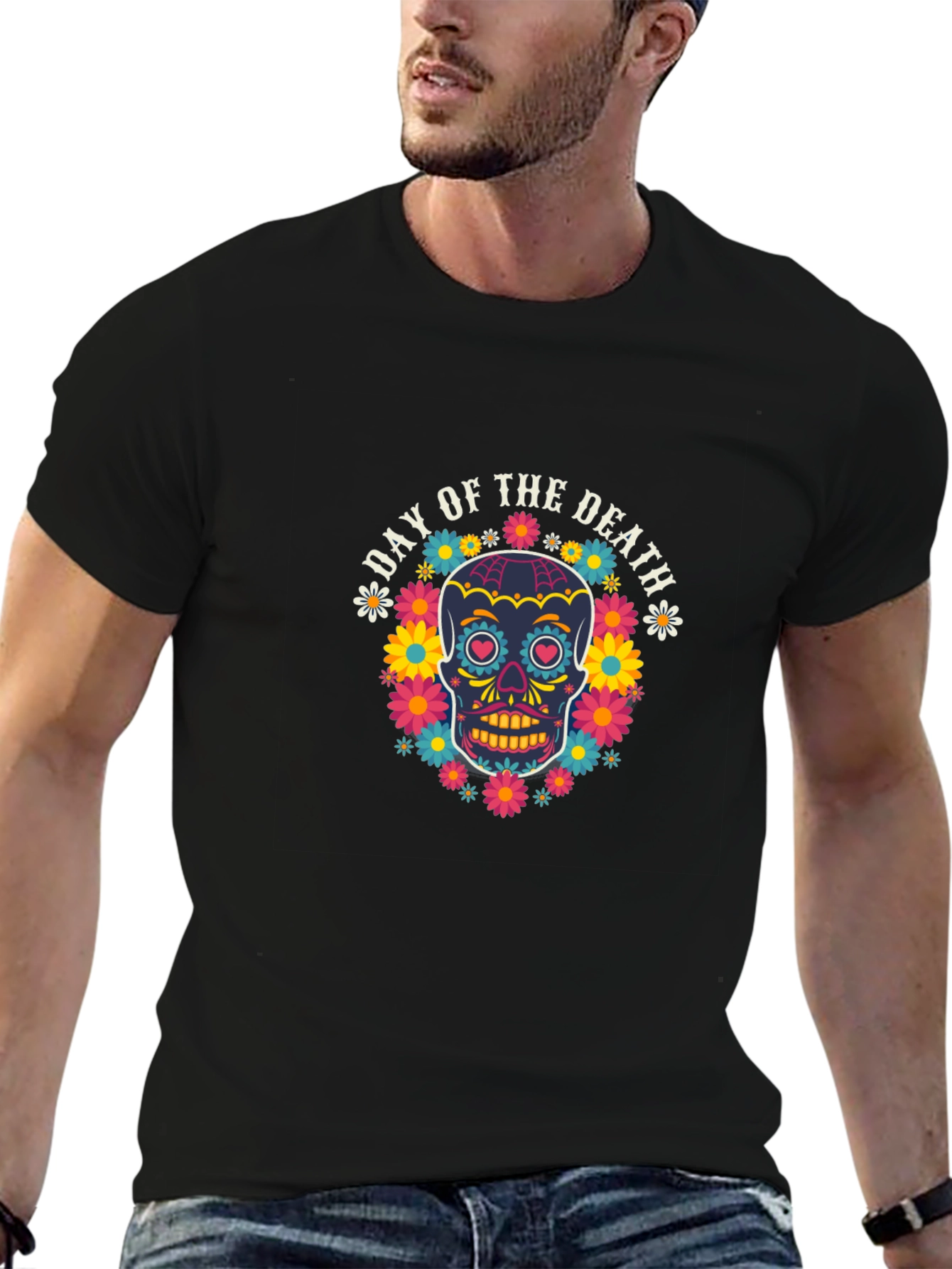 Day of the Dead Sugar Skull T-Shirt