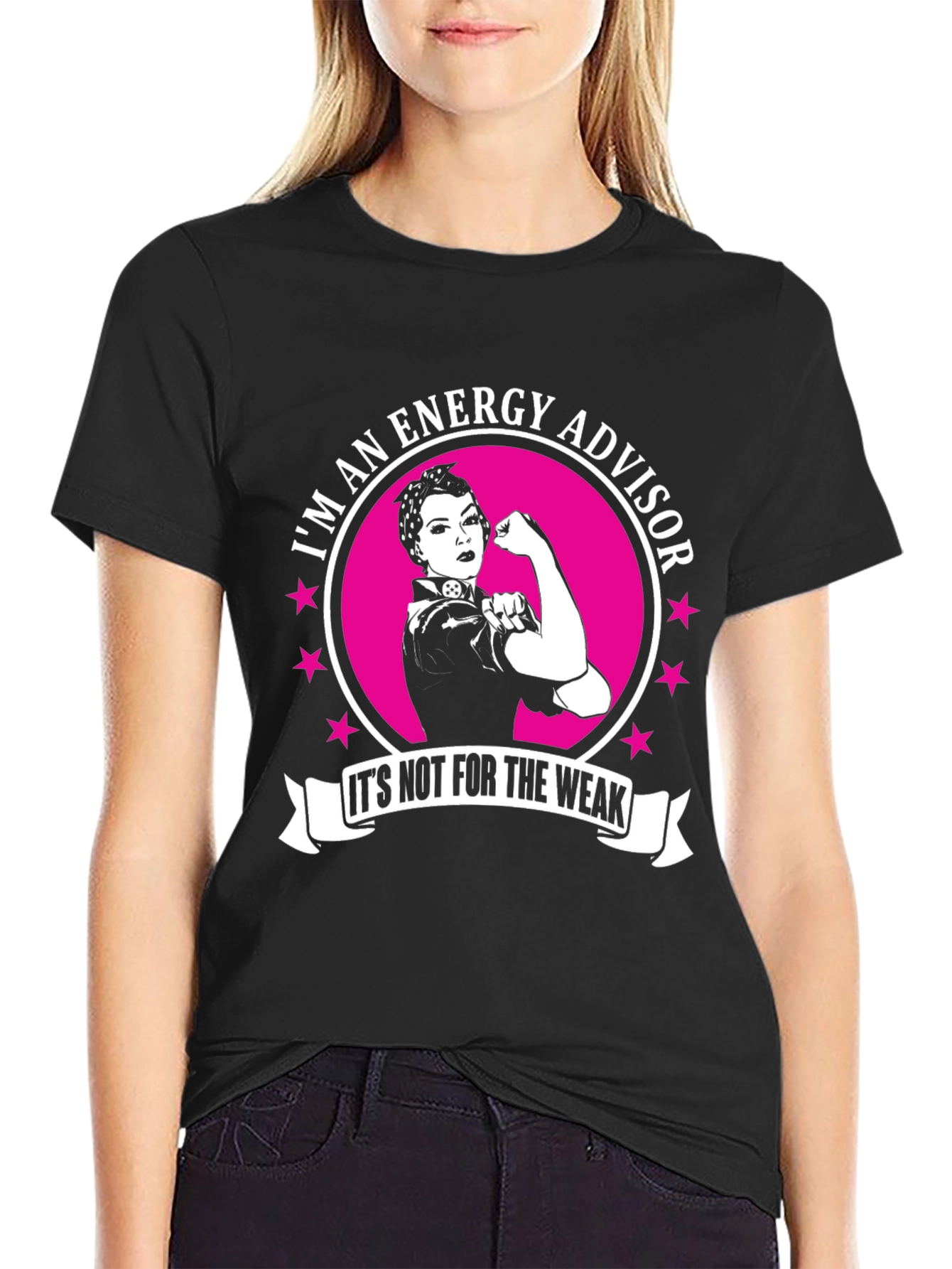 Energy Advisor T-Shirt - Strong Woman Empowerment Tee