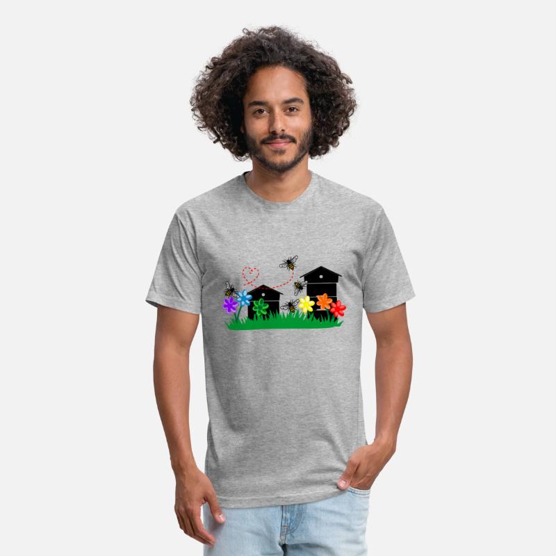 Honey greenhouses or hives with bees