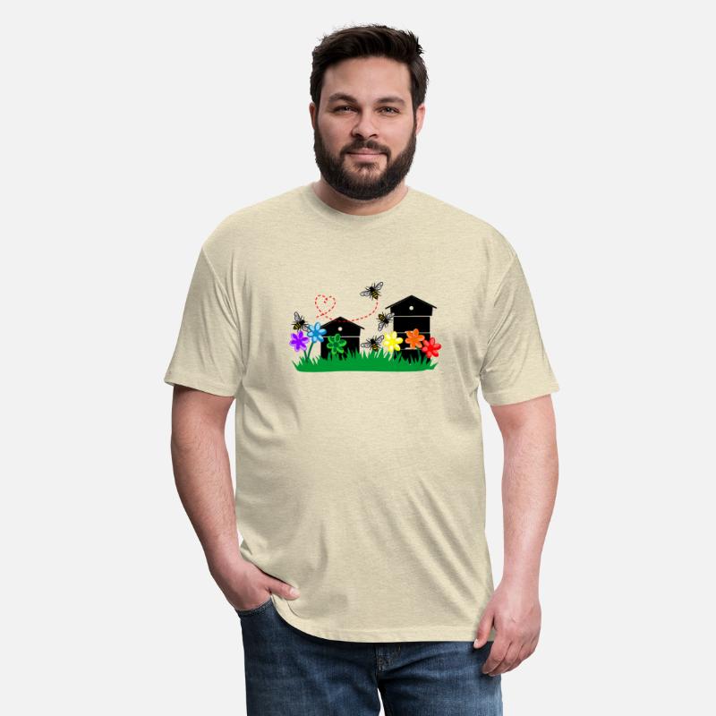 Honey greenhouses or hives with bees