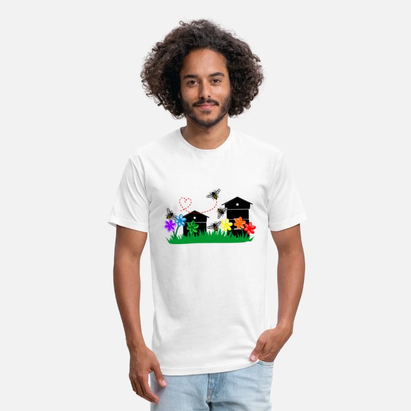 Honey greenhouses or hives with bees