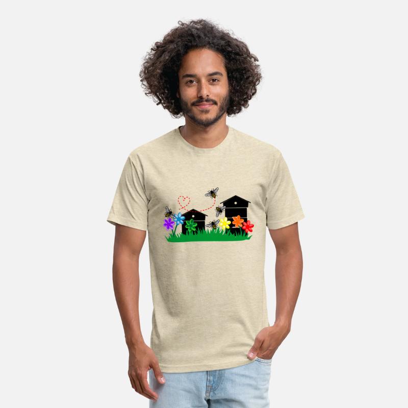 Honey greenhouses or hives with bees