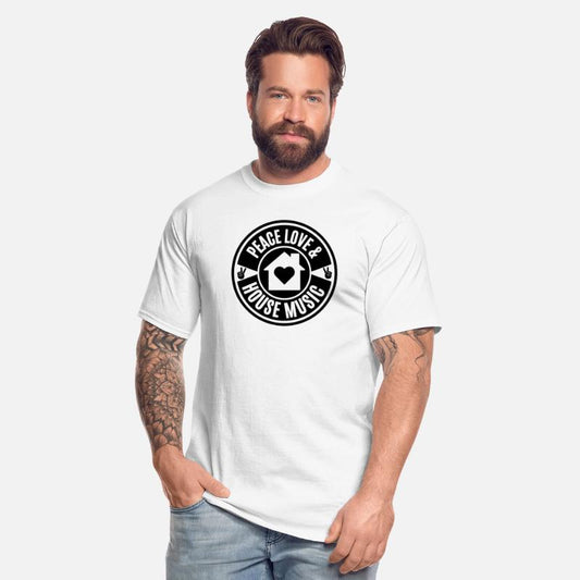 HOUSE MUSIC - Peace & Love (Black)