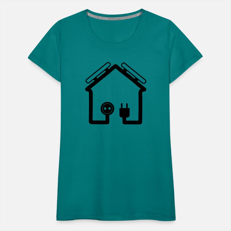 House with solar panel