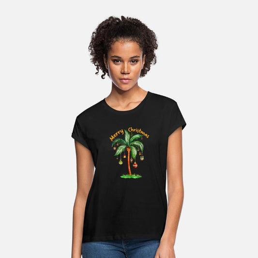 hristmas Palm Tree Sweatshirt, Tropical Xmas Gift,