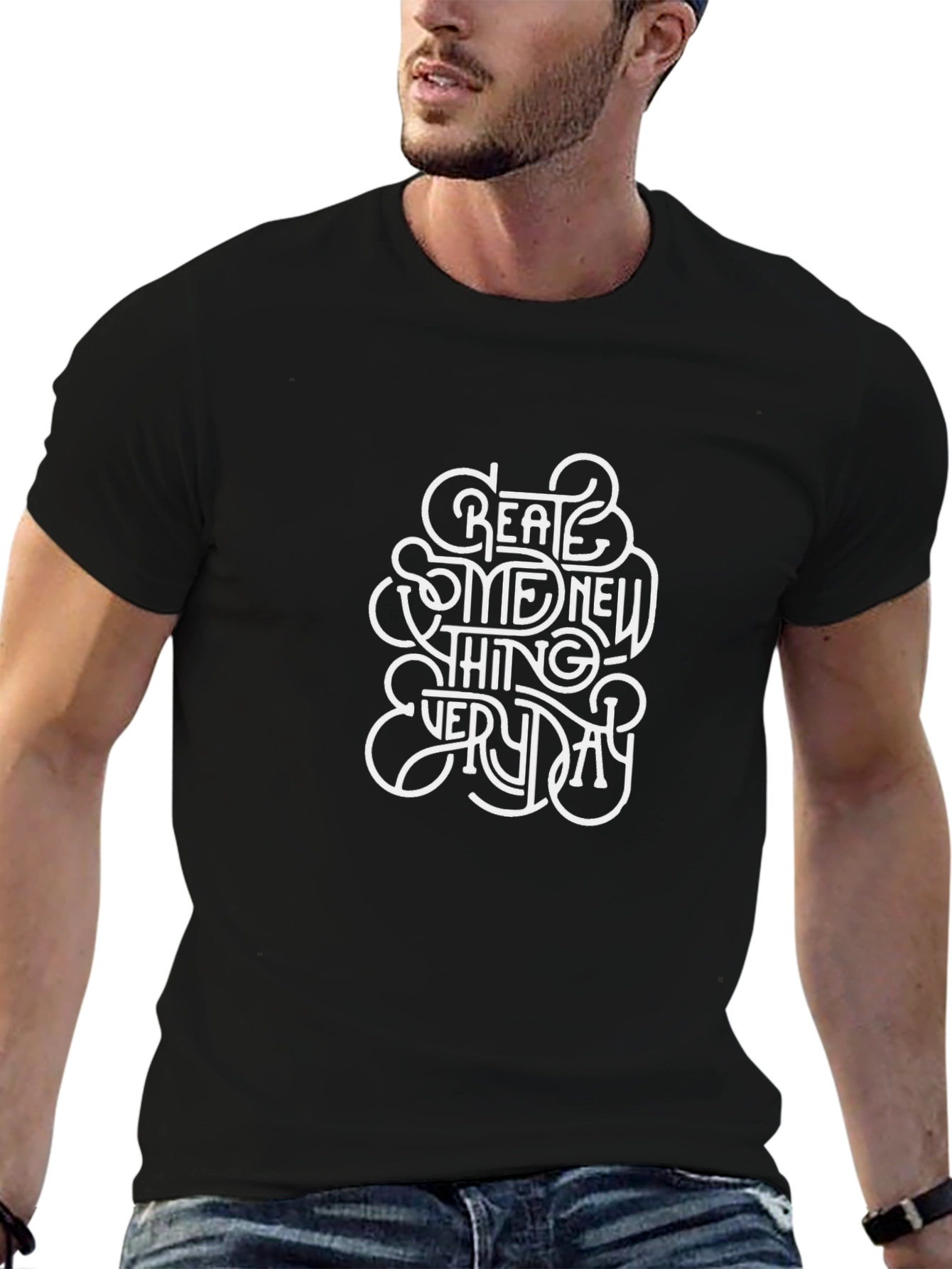 Create Something New Everyday Graphic Tee
