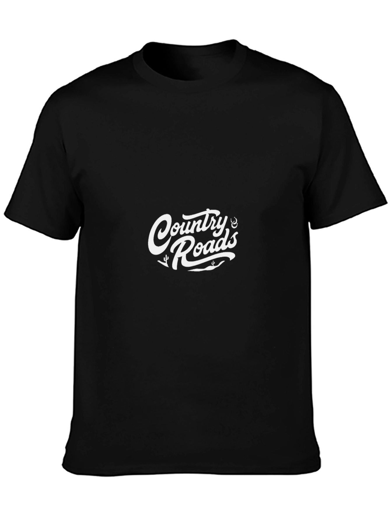 Country Roads Graphic Tee - Soft Cotton Comfort