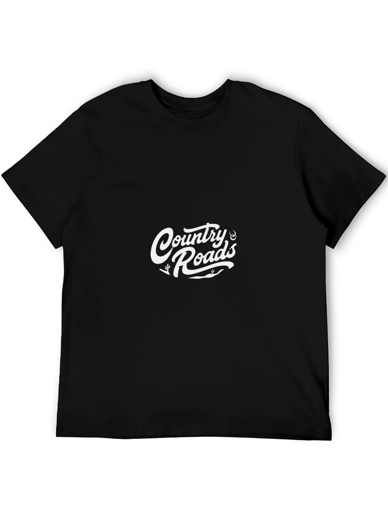 Country Roads Graphic Tee - Soft Cotton Comfort