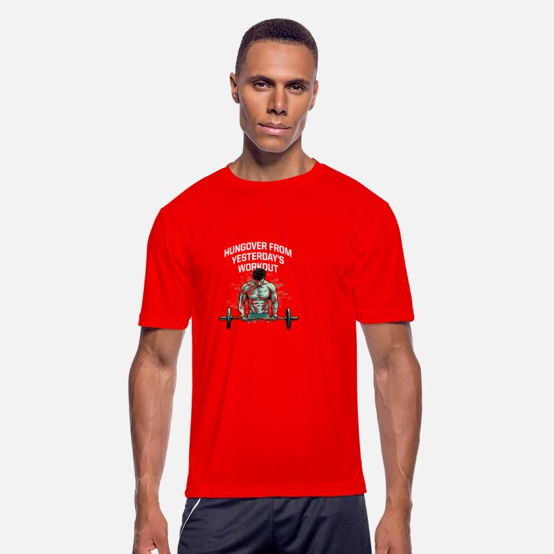 Hungover from Workout Funny Gym Humor Fitness Heal