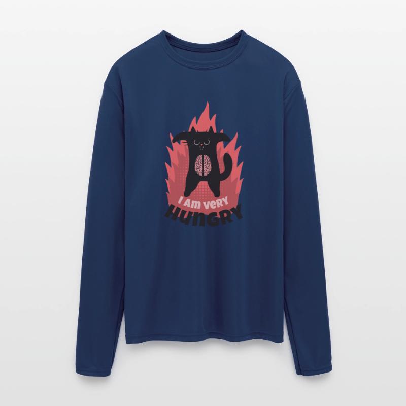 Hungry Cat Animal Humor