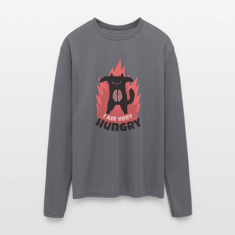 Hungry Cat Animal Humor