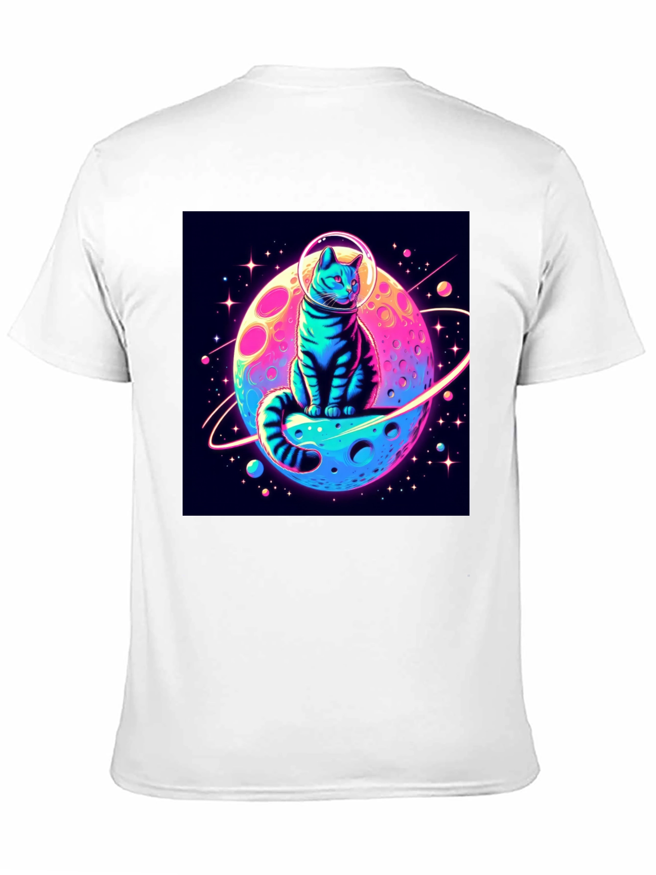 Cosmic Cat T-Shirt - Space Adventure Tee