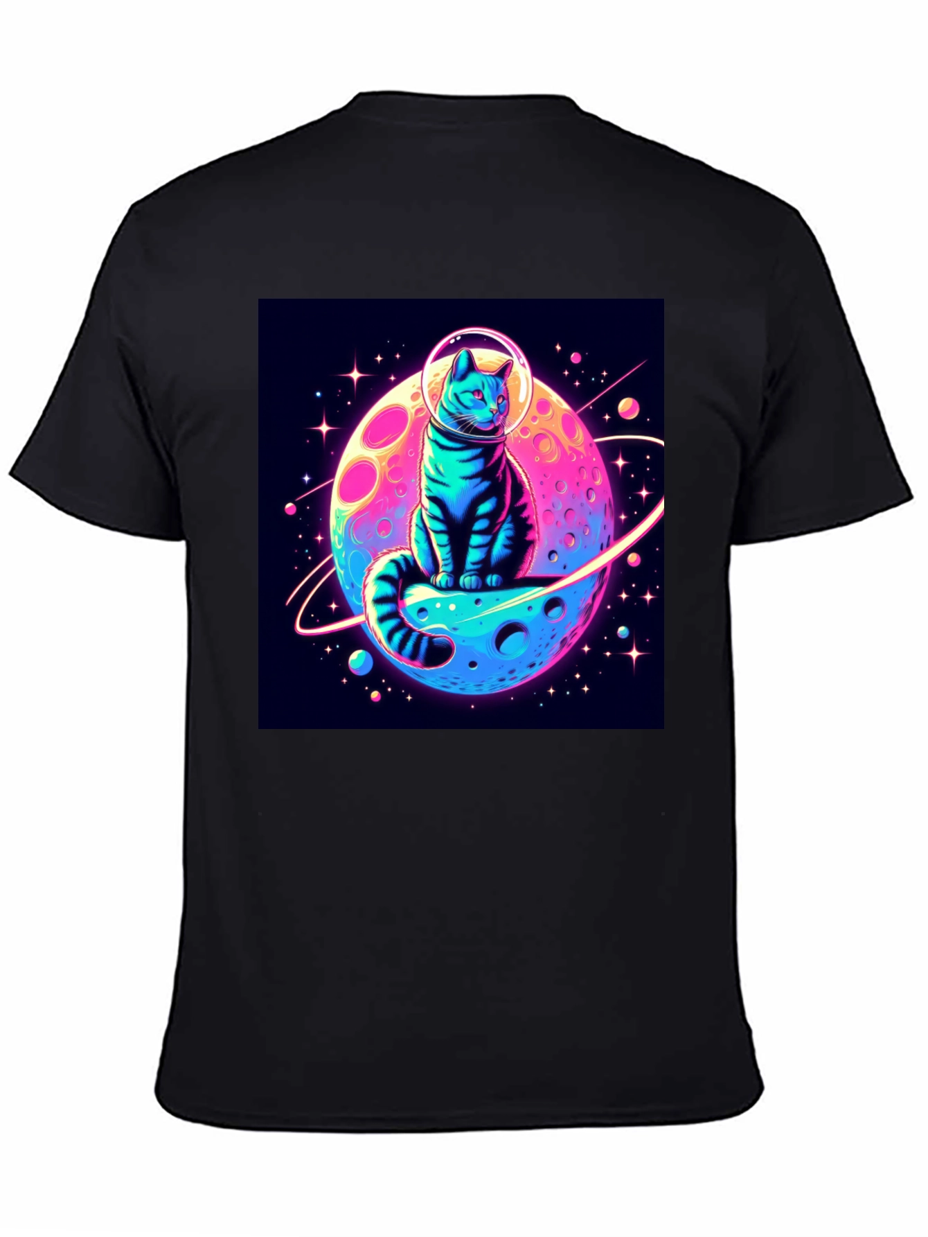 Cosmic Cat T-Shirt - Space Adventure Tee