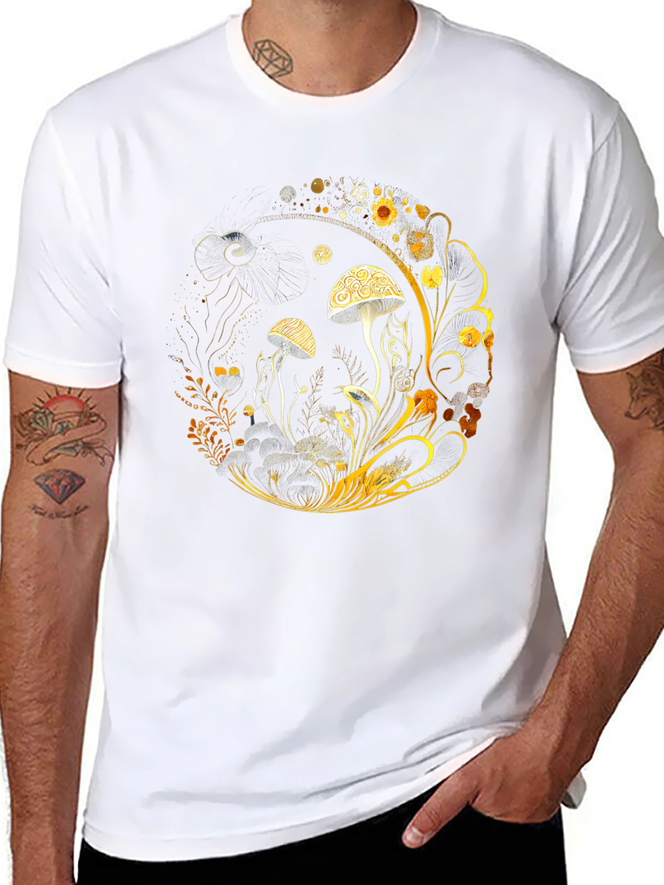 Mystical Mushroom Graphic Tee