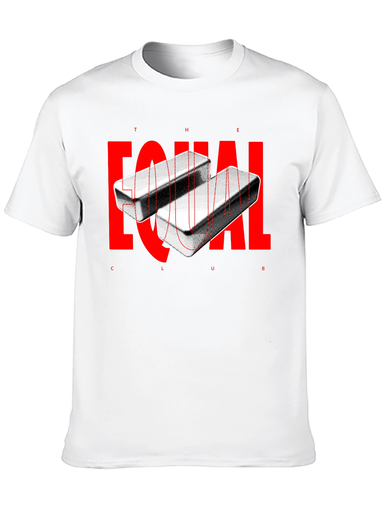 The Equal Club Graphic Tee - Modern Black T-Shirt