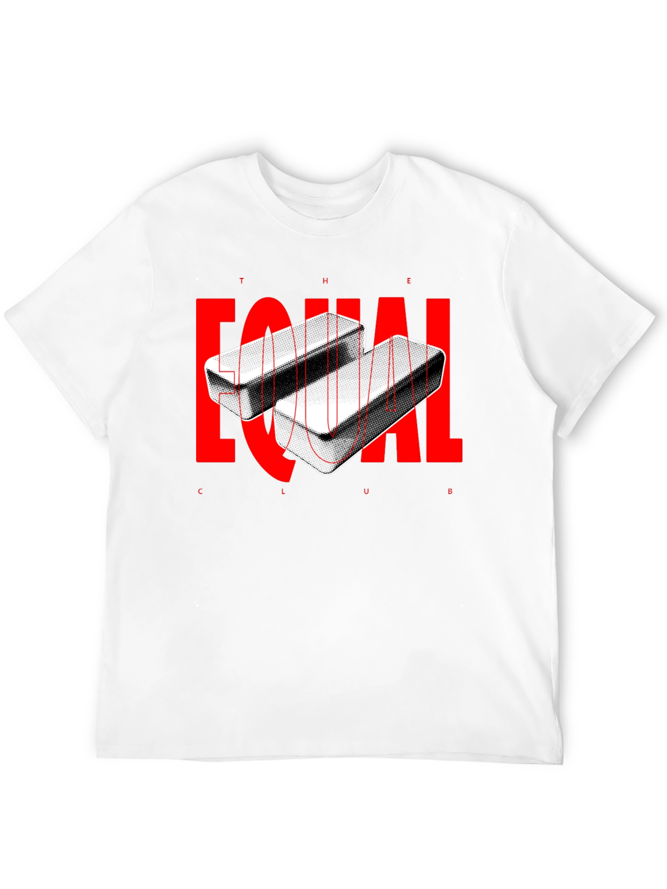 The Equal Club Graphic Tee - Modern Black T-Shirt