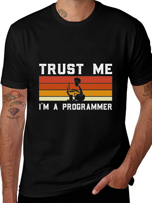 Trust Me Im A Programmer Retro T-Shirt