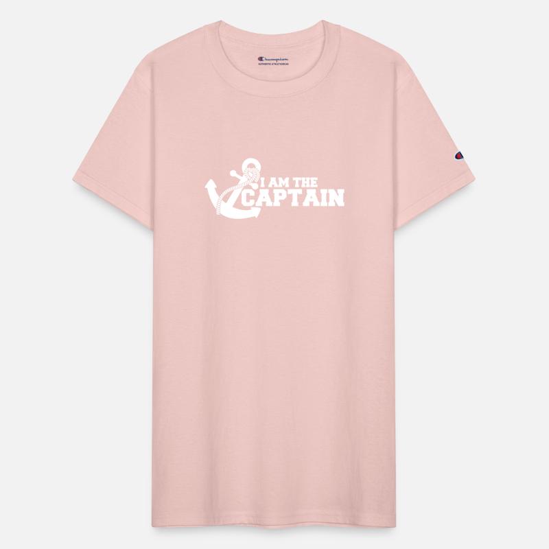 I Am The Captain Anchor Crew Saying Text Quote Fun