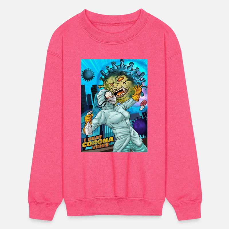 I Beat Corona Virus shirt Rock Band T-Shirt Adults