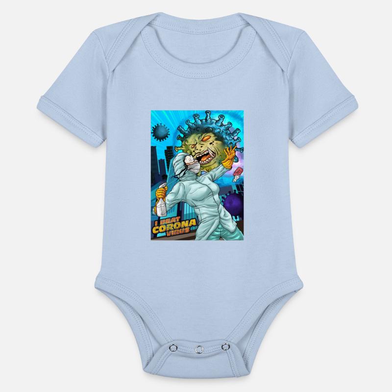 I Beat Corona Virus shirt Rock Band T-Shirt Adults