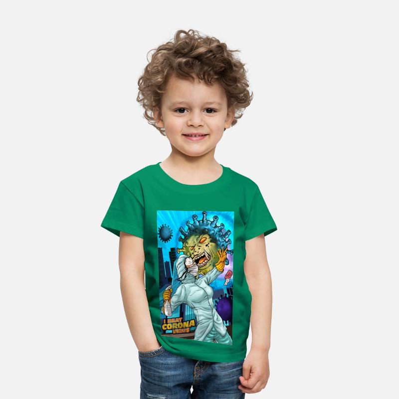 I Beat Corona Virus shirt Rock Band T-Shirt Adults