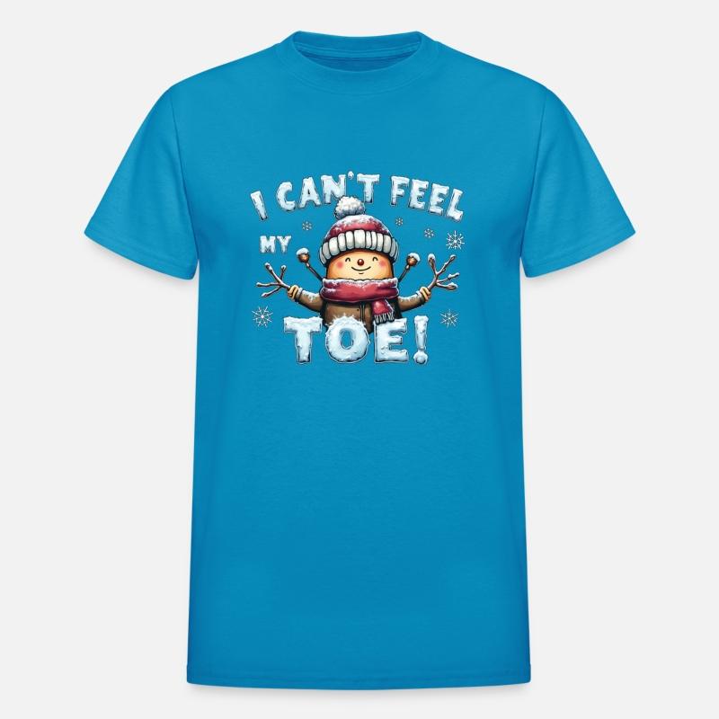 I Can't Feel My Toe! Funny Snowman Design