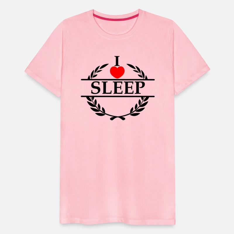 I heart love sleeping with the text 'I heart (LOVE