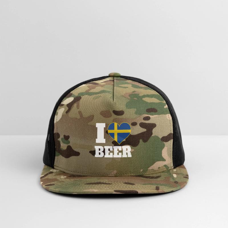 I Love Beer And Sweden Patriotic Expression