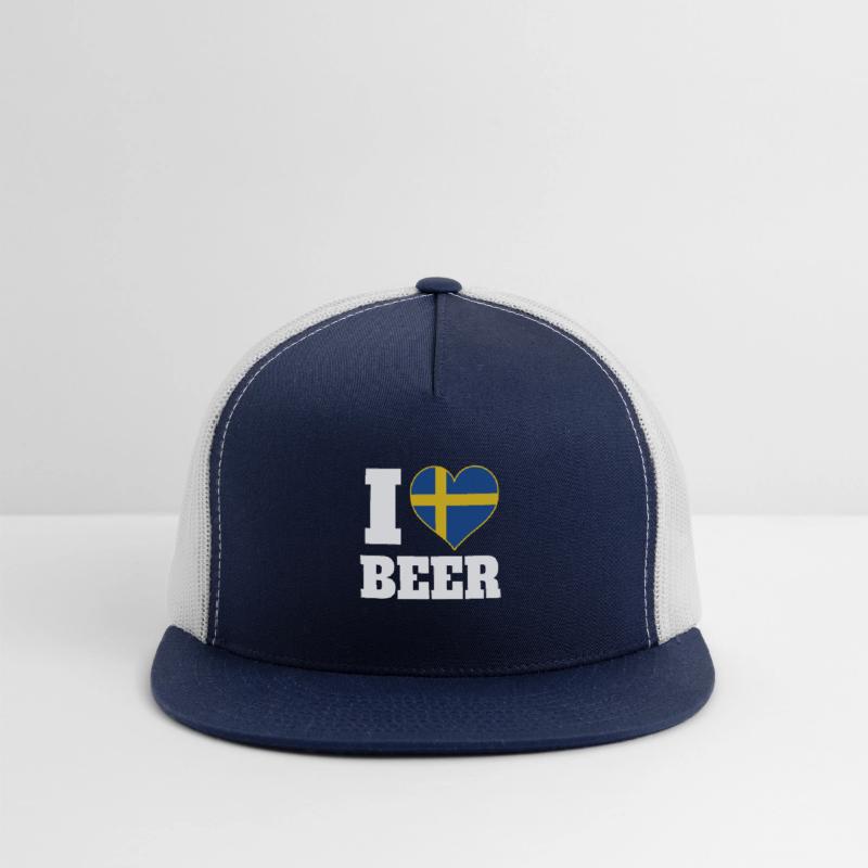 I Love Beer And Sweden Patriotic Expression