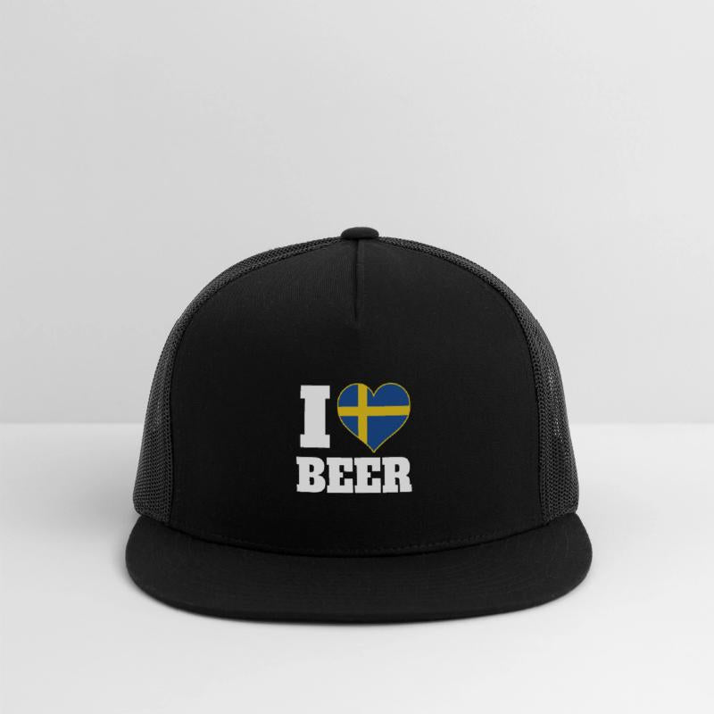 I Love Beer And Sweden Patriotic Expression