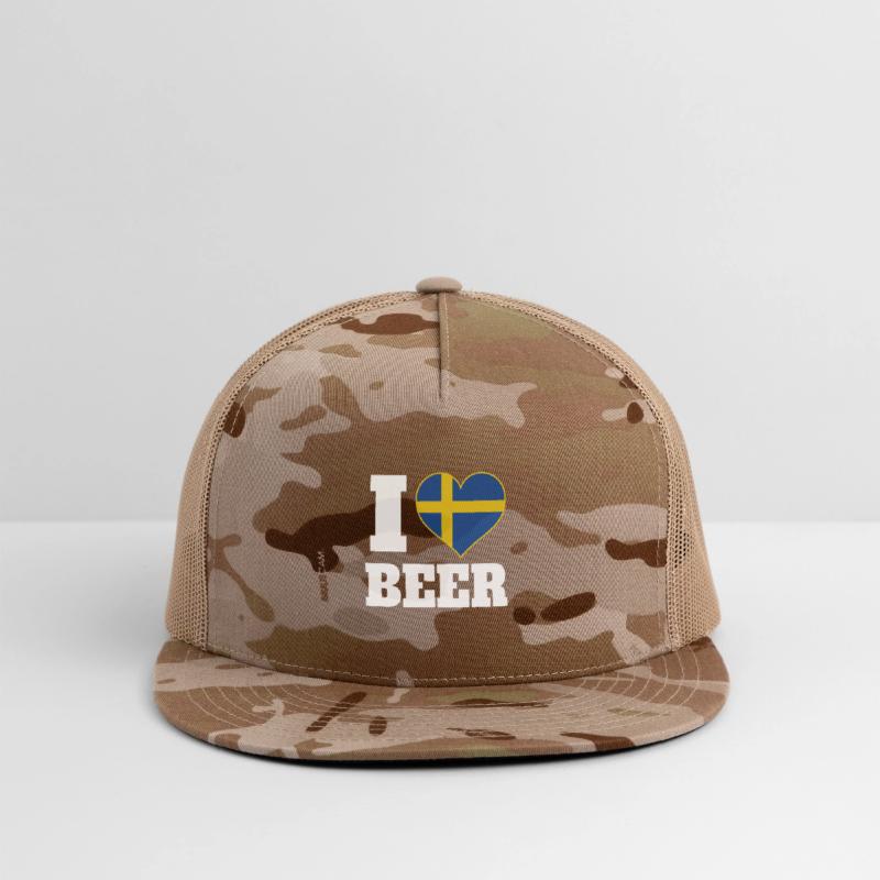 I Love Beer And Sweden Patriotic Expression