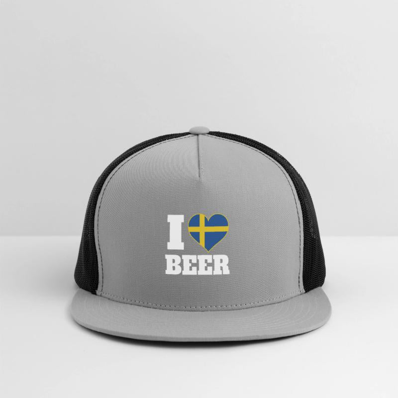 I Love Beer And Sweden Patriotic Expression