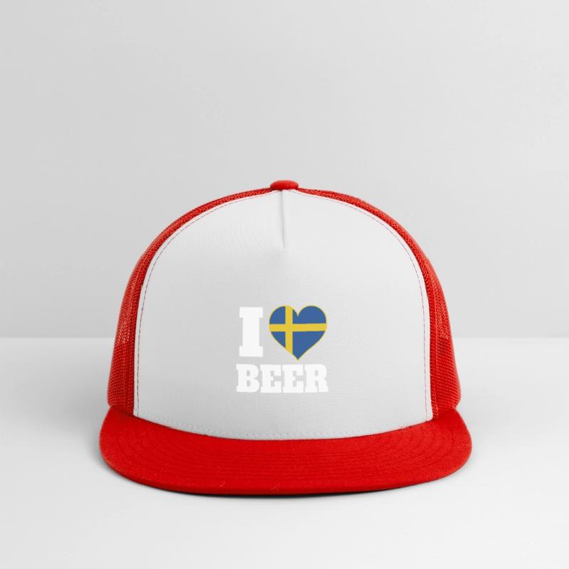 I Love Beer And Sweden Patriotic Expression