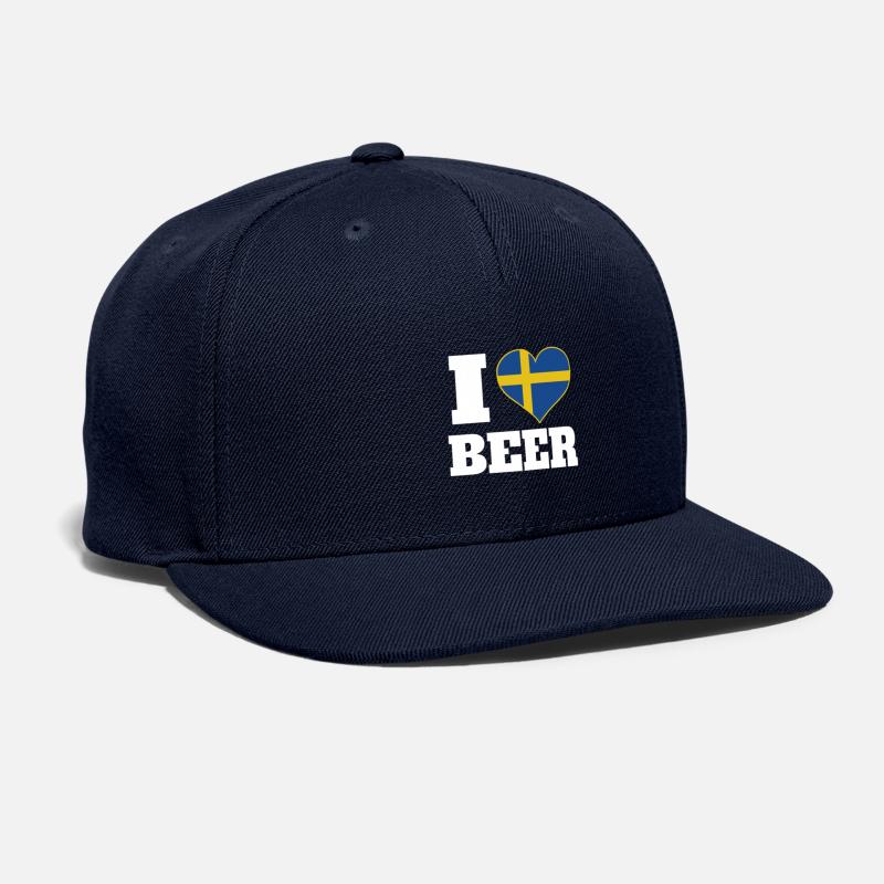 I Love Beer And Sweden Patriotic Expression