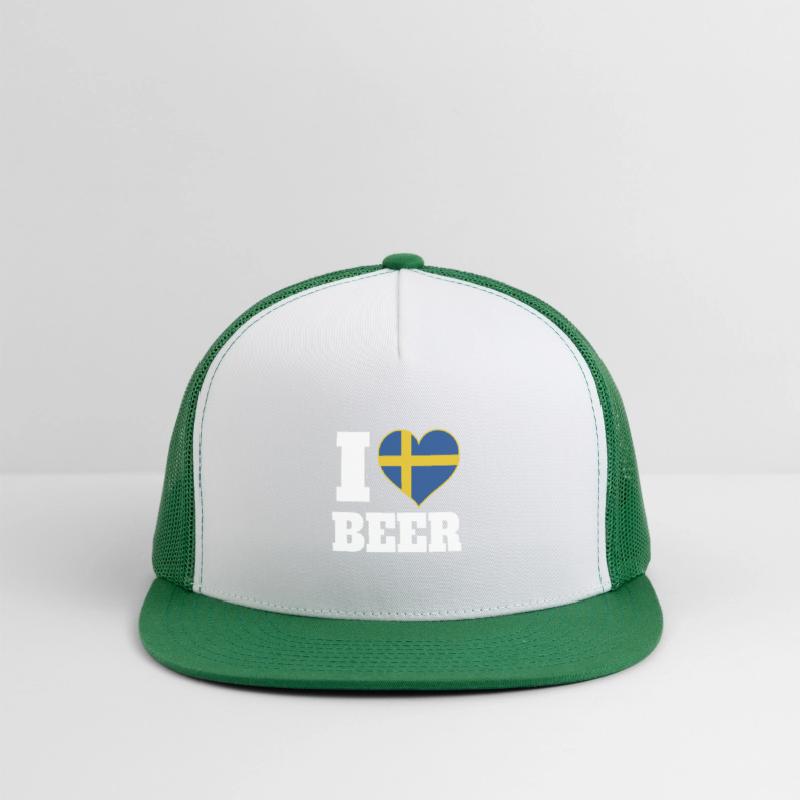 I Love Beer And Sweden Patriotic Expression