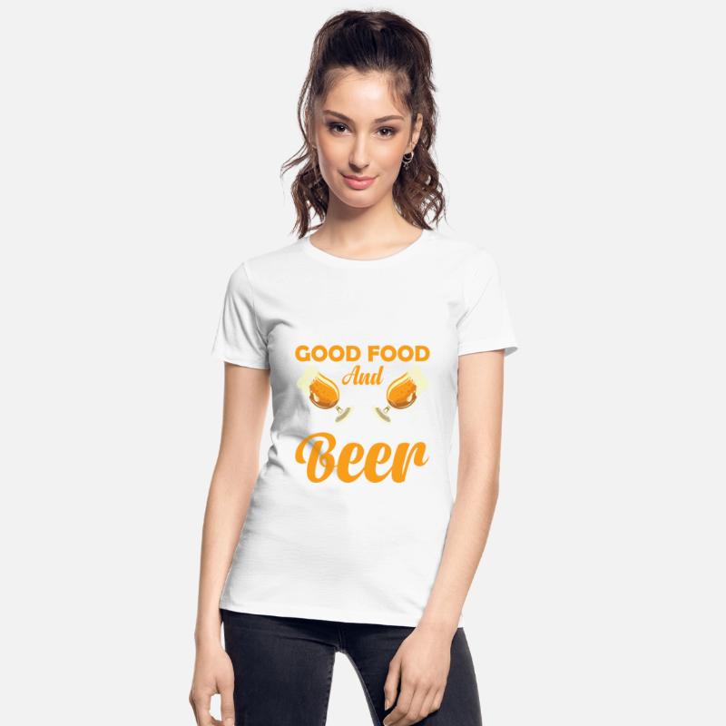 I Love Good Food And Beer Chef Drinking Food Lover