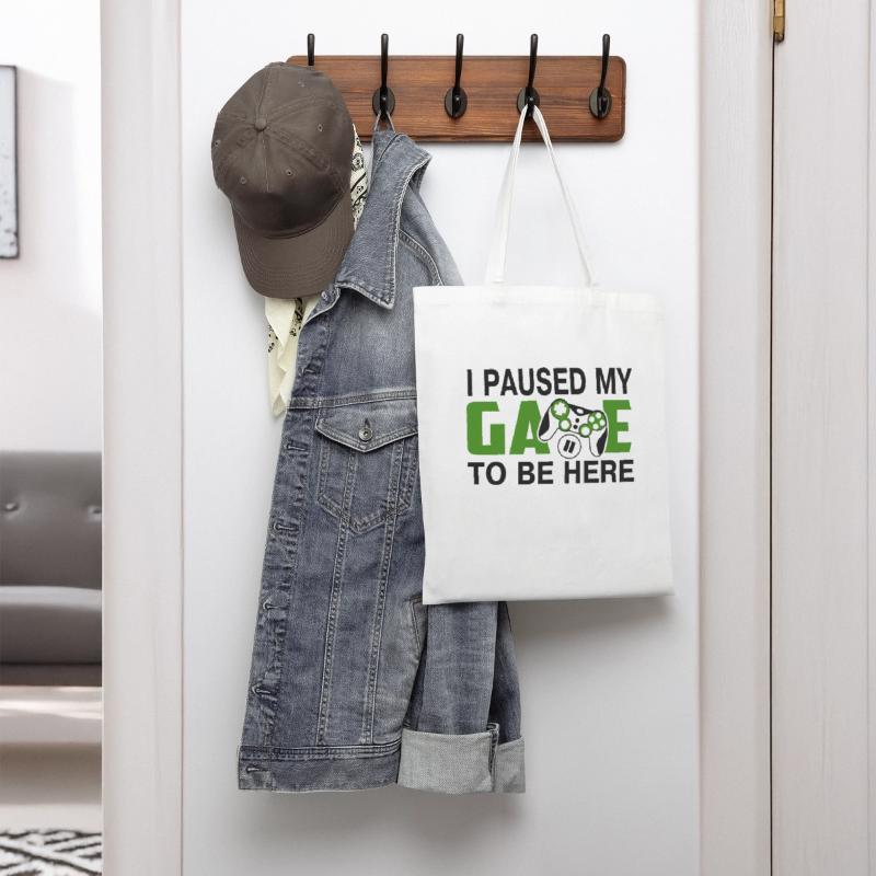 I paused my game to be hear