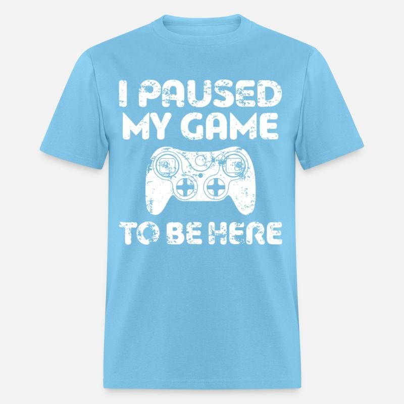 i paused my game to be here game