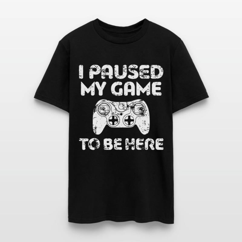 i paused my game to be here game